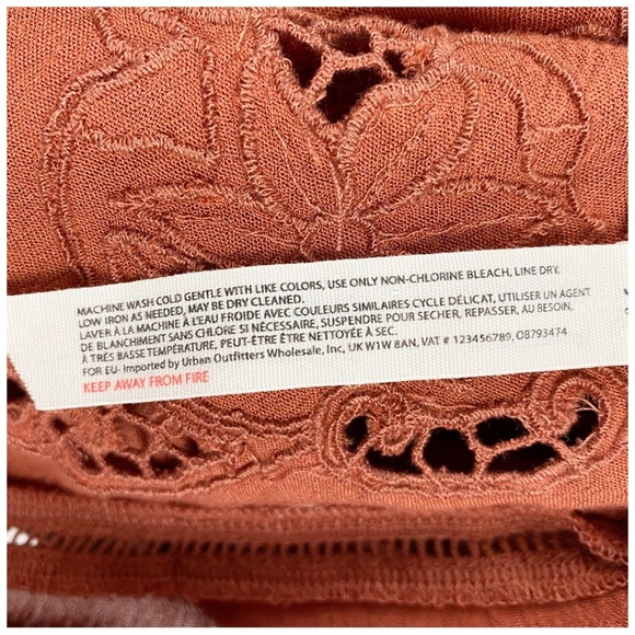 Free People Heat Wave Tunic Dress in‎ Terracotta Size XS - Picture 11 of 14